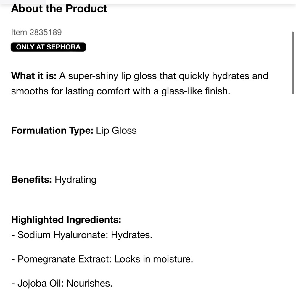 Makeup by Mario hydrating super shine lip gloss Rustic Pink - Picture 5 of 6